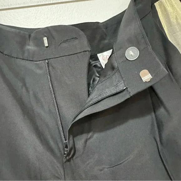 Parker black/gold silk pants 6 - Picture 6 of 10